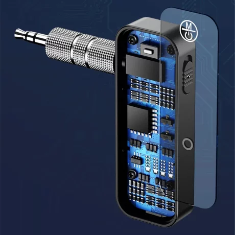 Adaptor Audio Bluetooth la Jack - Yesido (YAU25) - Black