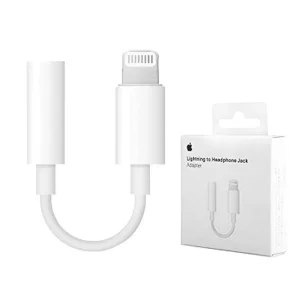 Adaptor Audio Lightning la Jack 3.5mm - Apple A1749 (MMX62ZMA/A) - White (Blister Packing)