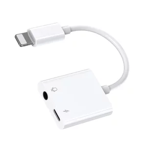 Adaptor Lightning la Jack, Lightning, 18W - JoyRoom (S-Y105) - White