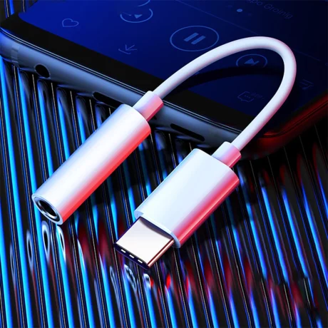Adaptor Type-C la Jack - JoyRoom (SH-C1) - White