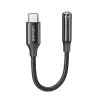 Cablu Adaptor audio Type-C la Jack Usams AU16 (US-SJ599) - Black