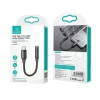 Cablu Adaptor audio Type-C la Jack Usams AU16 (US-SJ599) - Black