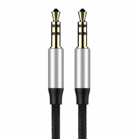 Cablu Audio Jack la Jack, 1.5m - Baseus (CAM30-CS1) - Black
