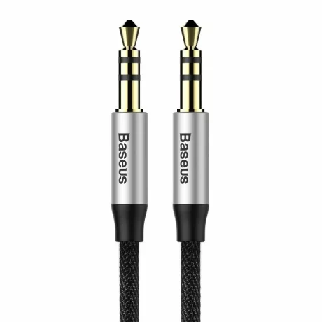 Cablu Audio Jack la Jack, 1.5m - Baseus (CAM30-CS1) - Black