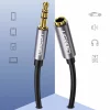 Cablu Audio Jack la Jack 1m - Ugreen  (10592) - Silver