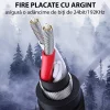 Cablu Audio Jack la Jack 1m - Yesido (YAU14) - Black