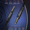 Cablu Audio Jack la Jack 1m - Yesido (YAU14) - Black