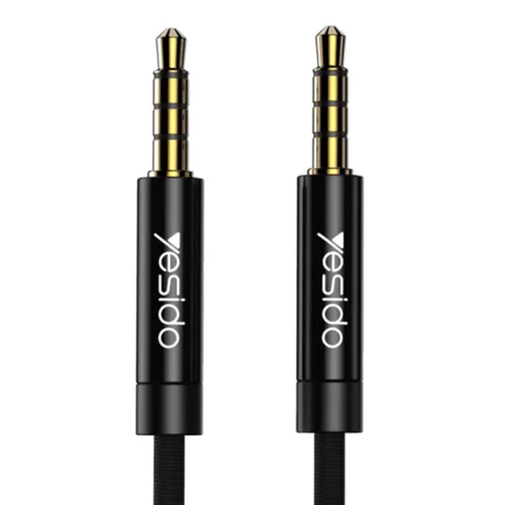 Cablu Audio Jack la Jack 1m - Yesido (YAU14) - Black