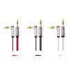 Cablu Audio Jack la Jack 2m - Ugreen Flat Design (10599) - Black