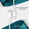 Cablu de Date Type-C la Lightning, 1m - Apple A2561 (MM0A3ZM/A) - White (Blister Packing)