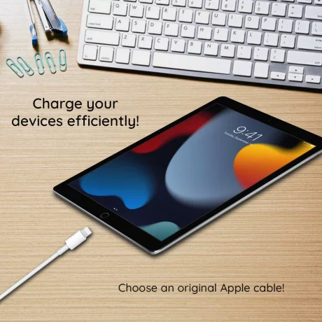 Cablu de Date Type-C la Lightning, 1m - Apple A2561 (MM0A3ZM/A) - White (Blister Packing)