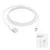 Cablu de Date USB-A la Lightning, 1m - Apple A1480 (MXLY2ZM/A) - White (Blister Packing)