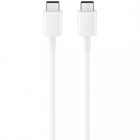 Cablu de Date USB-C la Type-C Fast Charging 3A, 1m - Samsung (EP-DA705BWE) - White (Bulk Packing)