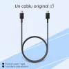Cablu de Date USB-C la Type-C Fast Charging 3A, 1m - Samsung (EP-DA705BWE) - White (Bulk Packing)