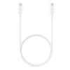 Cablu de Date USB-C la Type-C Fast Charging 3A, 1m - Samsung (EP-DA705BWE) - White (Bulk Packing)