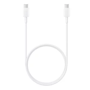 Cablu de Date USB-C la Type-C Fast Charging 3A, 1m - Samsung (EP-DA705BWE) - White (Bulk Packing)