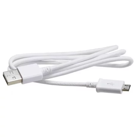 Cablu de date USB la Micro-USB, 0.8m - Samsung (ECB-DU68WE) - White