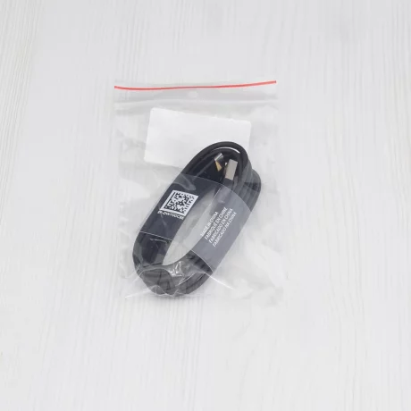 Cablu de Date USB la Type-C, Fast Charge, 25W, 1.5m - Samsung (EP-DW700CBE) - Black (Bulk Packing)