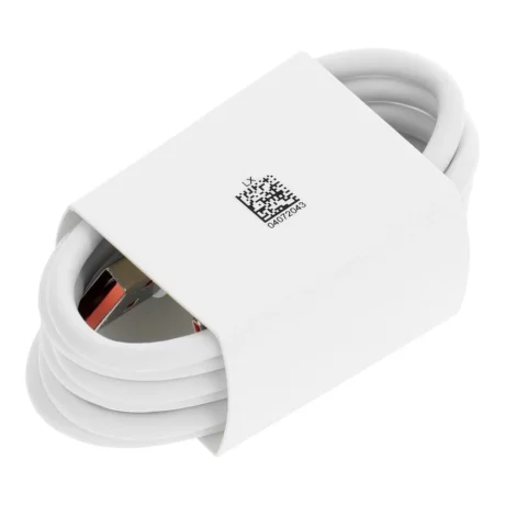 Cablu de Date USB la Type-C, Super Fast Charging 6A, 66W, 1m - Huawei (LX04072043/04072004) - White (Bulk Packing)