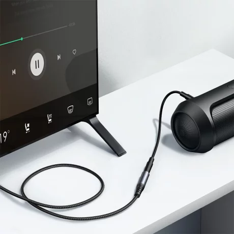 Cablu Jack la Jack, 1.2m - JoyRoom Audio-Transfer Series (SY-A09) - Black