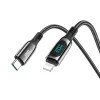 Cablu Type-C la Lightning, 20W, 1.2m - Hoco Extreme (S51) - Black