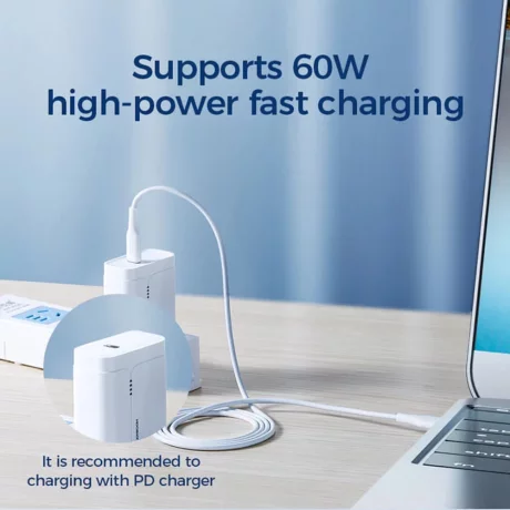 Cablu Type-C la Type-C, Fast Charging, 60W, 1.2m - JoyRoom (S-1230M3) - Black