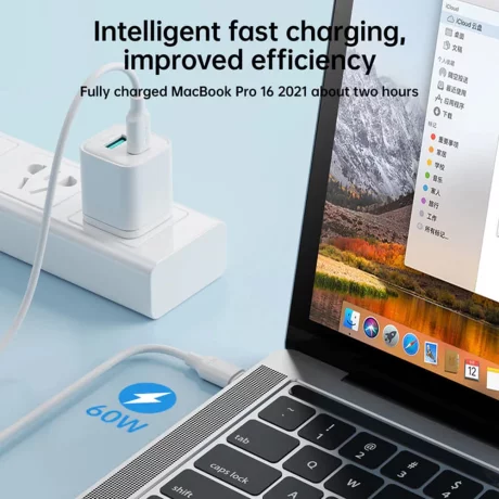 Cablu Type-C la Type-C, Fast Charging 60W, 2m - JoyRoom Long-Lasting Series (S-CC060A9) - Black