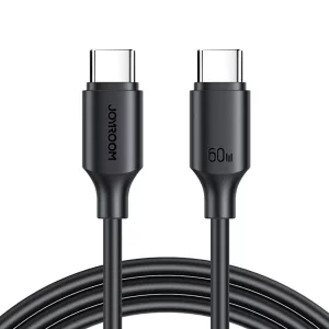 Cablu Type-C la Type-C, Fast Charging 60W, 2m - JoyRoom Long-Lasting Series (S-CC060A9) - Black