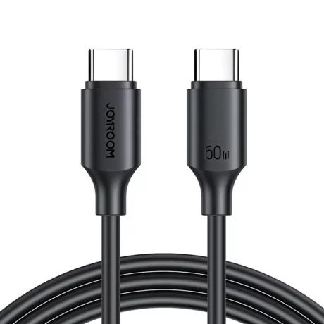 Cablu Type-C la Type-C, Fast Charging 60W, 2m - JoyRoom Long-Lasting Series (S-CC060A9) - Black