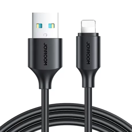Cablu USB la Lightning, Quick Charging, 480Mbps, 2.4A, 1m - JoyRoom (S-UL012A9) - Black