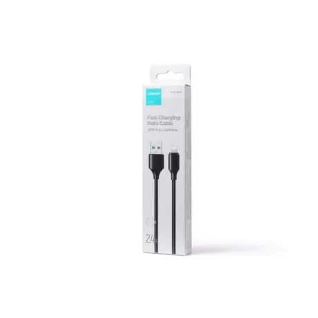 Cablu USB la Lightning, Quick Charging, 480Mbps, 2.4A, 1m - JoyRoom (S-UL012A9) - Black