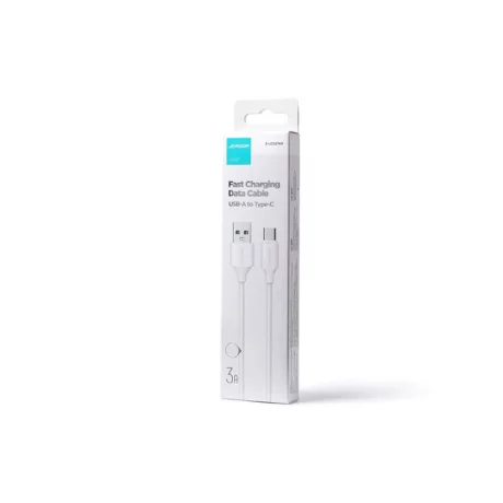 Cablu USB la Type-C, Fast Charging, 480Mbps, 3A, 2m - JoyRoom (S-UC027A9) - White