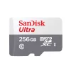 Card de Memorie, 256GB - SanDisk Ultra (SDSQUNR-256G-GN3MN) - White / Gray