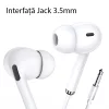 Casti Audio Stereo Jack cu Microfon, 1.2m - Yesido (YH33) - White
