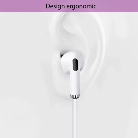 Casti Audio Stereo Jack cu Microfon, 1.2m - Yesido (YH33) - White