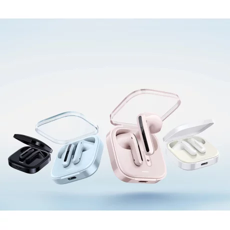Casti Bluetooth 5.4, Active Noise Cancellation - Xiaomi Redmi Buds 6 Active - Black