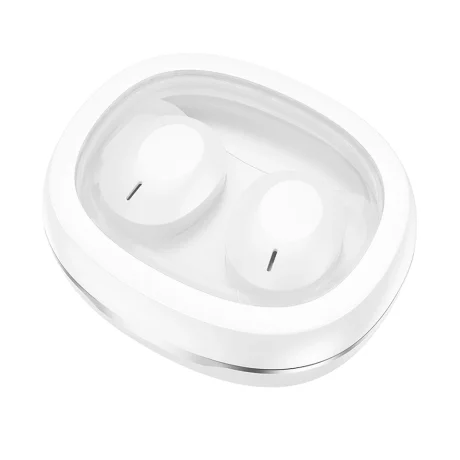 Casti Bluetooth TWS cu Carcasa Transparenta si Display Digital - Hoco (EQ3) - Purple