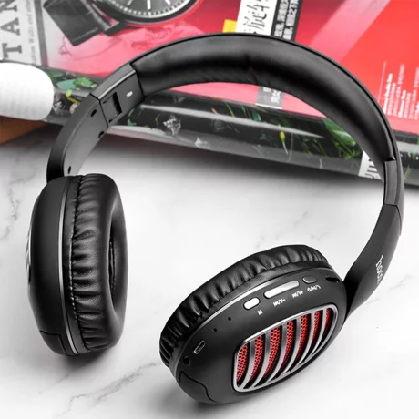Casti Bluetooth Wireless - Hoco Brilliant (W23) - Black