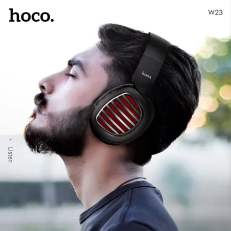 Casti Bluetooth Wireless - Hoco Brilliant (W23) - Black