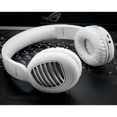Casti Bluetooth Wireless - Hoco Brilliant (W23) - White