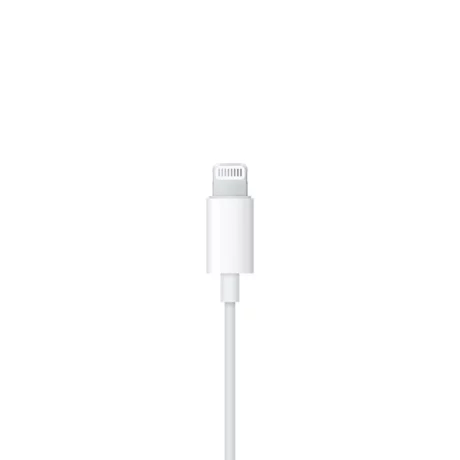 Casti cu Fir, Microfon si Mufa Lightning - Apple A1748 (MMTN2ZM/A) - White (Blister Packing)