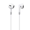 Casti cu Fir si Microfon Jack 3.5mm, Half-in-Ear, 1.2m - JoyRoom (JR-EW01) - White