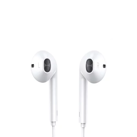 Casti cu Fir Stereo Lightning, Half-in-Ear - JoyRoom (JR-EP3) - White