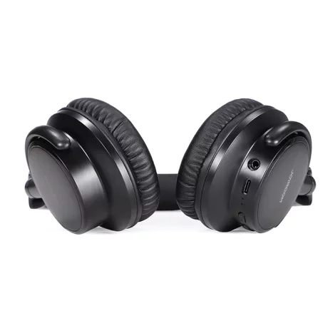 Casti Fara Fir cu Microfon, 300mAh - JoyRoom (JR-OH1) - Black