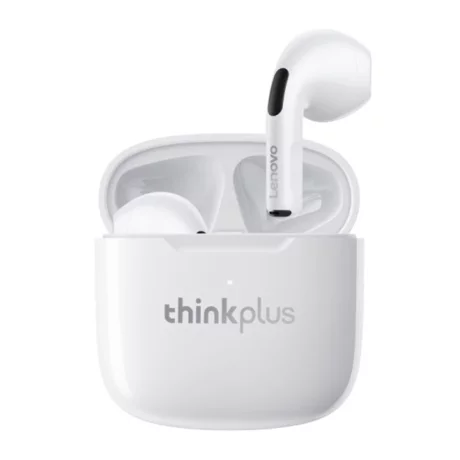 Casti Fara Fir, True Wireless, Half-In-Ear - Lenovo LivePods LP1 (21184) - White