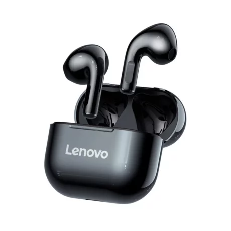 Casti Fara Fir, Wireless, Half-In-Ear - Lenovo LivePods (LP40) - Black
