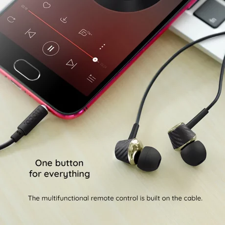 Casti Jack cu Microfon, 1.2m - Hoco Graceful (M70) - White