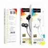 Casti Jack cu Microfon, 1.2m - Hoco Perfect Sound (M60) - Black