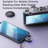 Cititior de Carduri Lightning la TF, cu Functia OTG - Yesido (GS18) - Grey