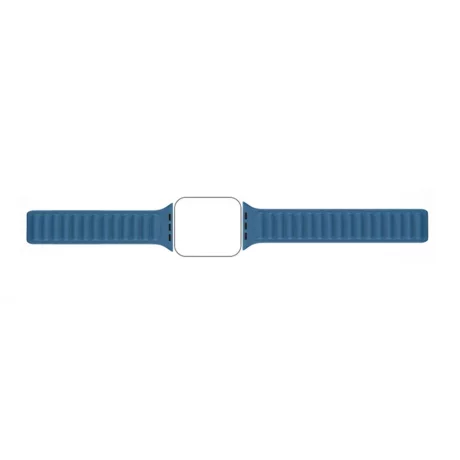 Curea pentru Apple Watch 1/2/3/4/5/6/7/8/9/10/SE/SE 2 (38/40/41/42mm) - Techsuit Watchband (W035) - Negru